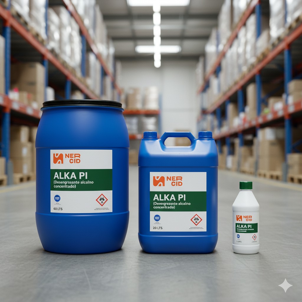 ALKA PI  (DESENGRASANTE ALCALINO CONCENTRADO BIODEGRADABLE)