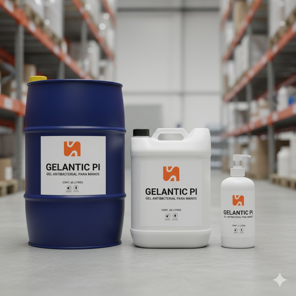 GELANTIC PI  (GEL ANTIBACTERIAL PARA MANOS)